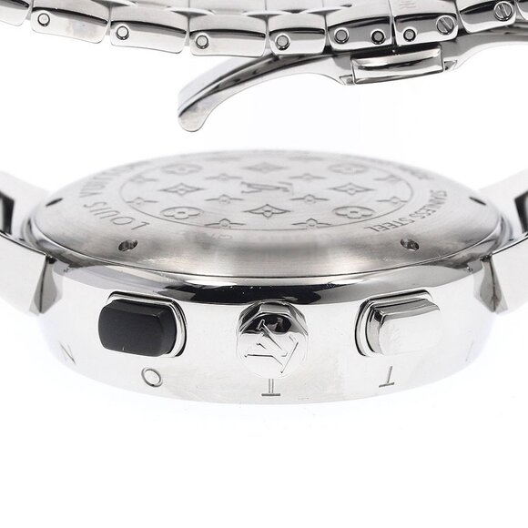 LOUIS VUITTON Tambour Regatta Q102D Chronograph alarm Quartz Men's Watch_837728 - Picture 4 of 6